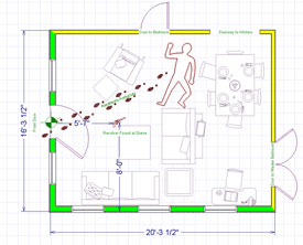 Basic Crime Scene Sketch Kit, Crime Scene Sketching, Forensic Supplies