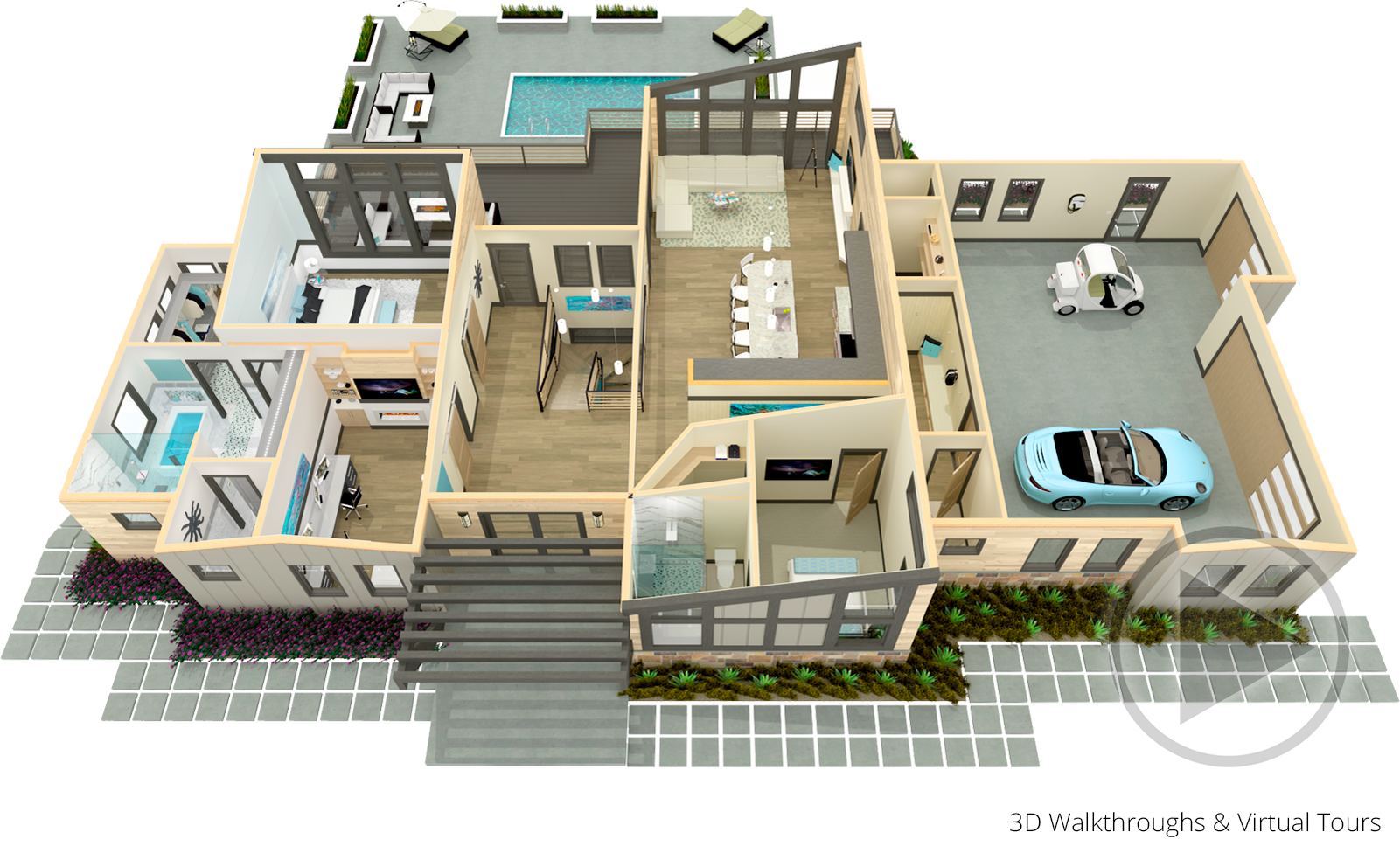Tiny House Plans 7x6 With One Bedroom Gable Roofthe House Has car Parking And Garden living tiny-house-plans-7x6-with-one-bedroom-gable-roofthe-house-has-car-parking-and-garden-living