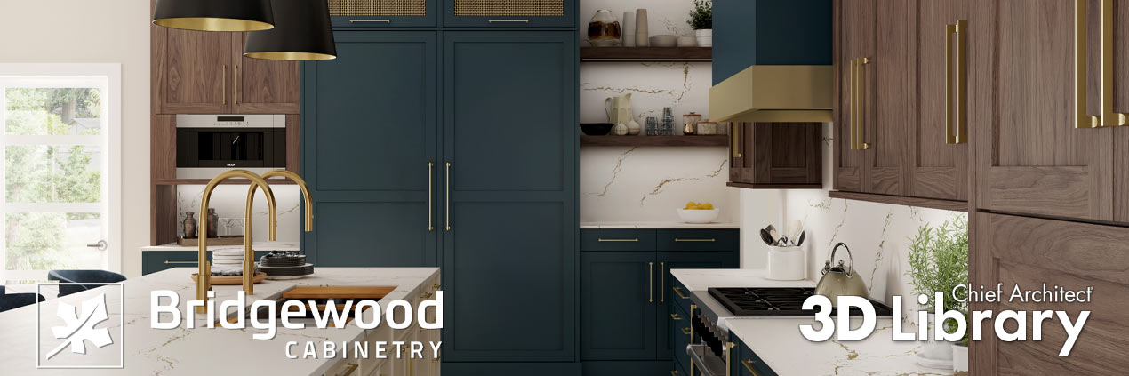 Bridgewood Cabinetry - Chief Architect 3D Library Catalog