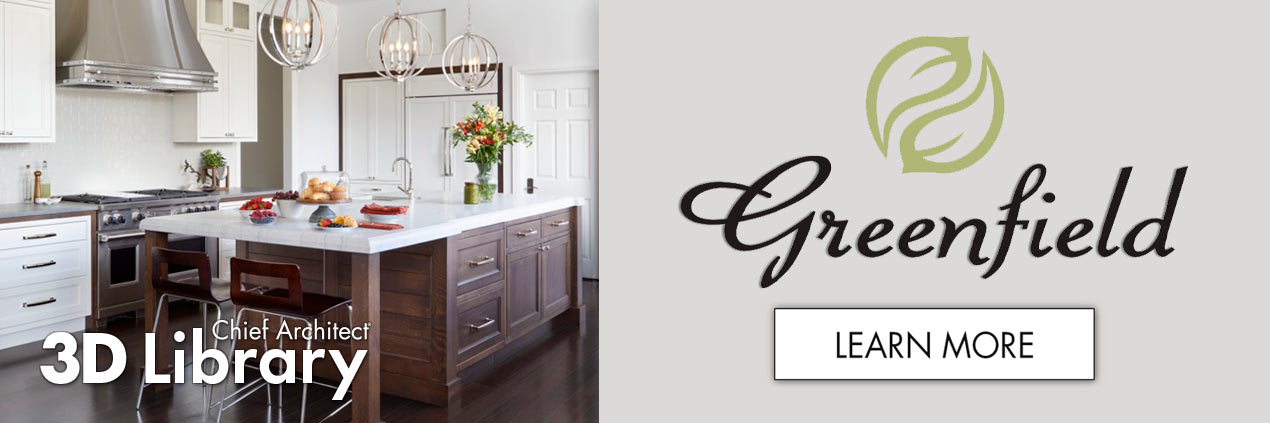 Greenfield Cabinetry | Chief Architect 3D Library Catalog