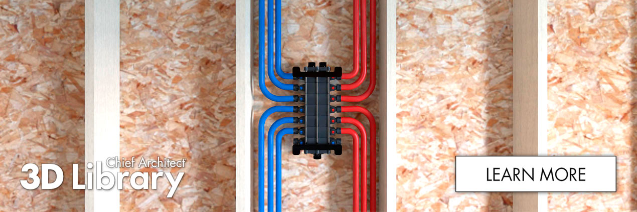 MEP No. 11 Plumbing Fittings | Chief Architect 3D Library Catalog