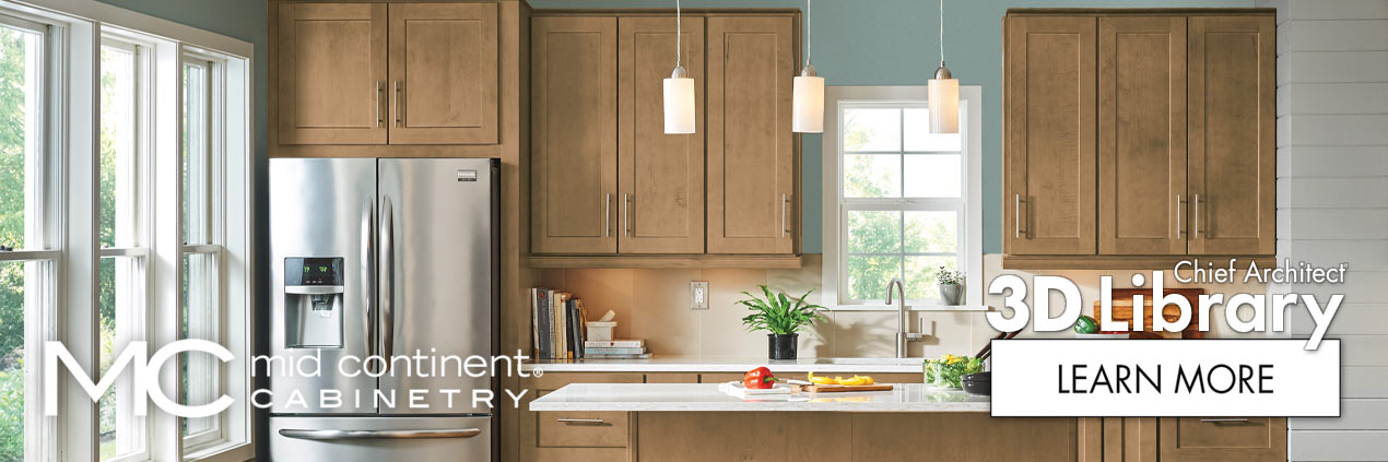 Mid Continent® Cabinetry — Chief Architect 3D Library Catalog