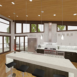 Breckenridge kitchen 360° panorama