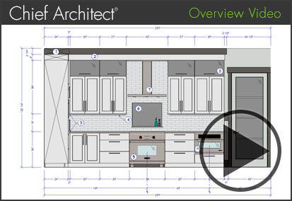 Chief Architect Interiors software design overview video