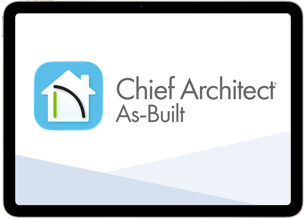 Chief Architect As-Built shown on iPad