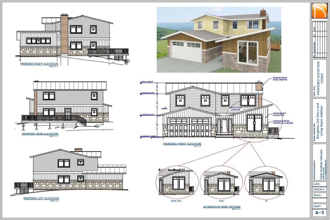 chief architect layout template